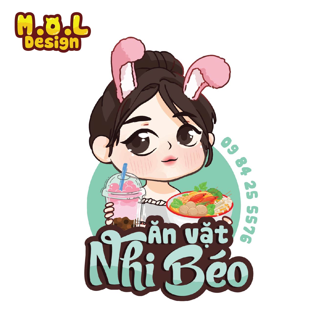 mau logo quan tra sua dep