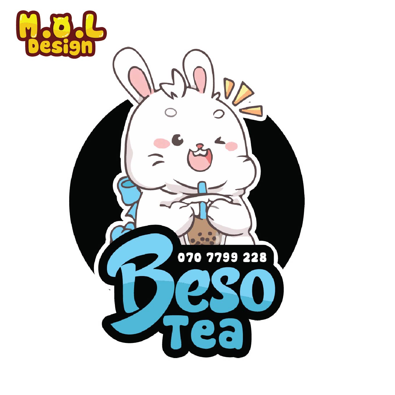 mau logo quan tra sua dep