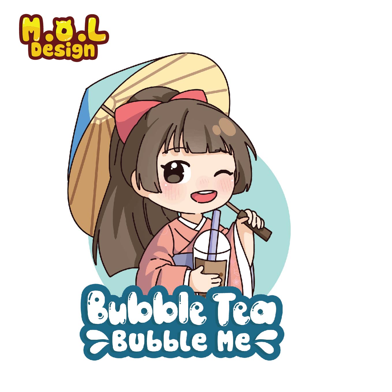 mau logo quan tra sua dep