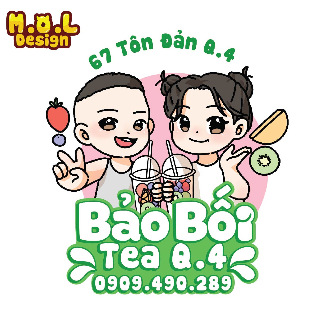 mau logo quan tra sua dep